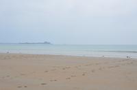 Strandspaziergang zum Elizabeth Castle