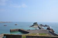 Blick vom höchsten Punkt des Elizabeth Castles