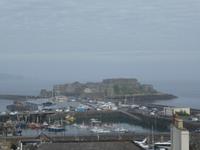 Blick auf Cornet Rock