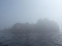 Nebelige Sicht in Sark