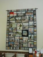 Wandteppich in Kirche auf Sark