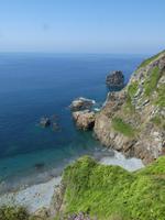 Blick auf Sark beim Window in the Rock