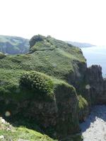 Blick auf Sark beim Window in the Rock