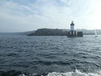 Einfahrt bei St. Peter Port