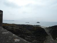 Blick vom St Aubins Fort