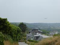 Landeanflug auf Jersey