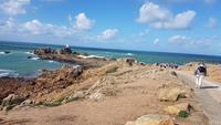 Jersey, Wanderung zum Corbier Leutturm