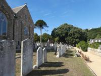 Jersey, St. Brelade, Kirche und Friedhof