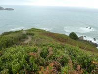 Guernsey, Küstenwanderung