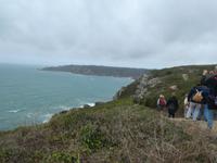 Guernsey, Küstenwanderung