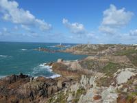 Jersey, Wanderung zum Corbier Leutturm