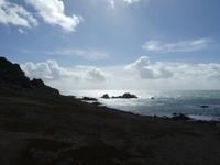 Jersey, Wanderung zum Corbier Leutturm