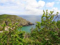Sark, Spaziergang an der Küste 