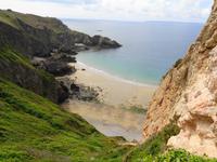 Sark, Küste bei La Coupée