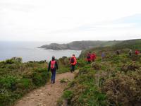 Jersey, Küstenwanderung vom Grosnez Castle zum Devil's Hole