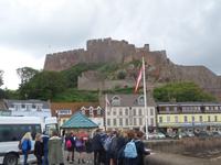 Mont Orgueil mit Gorey Castle