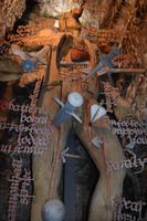 Diese Statue zeigt an, welche Verletzungen sich ein Ritter zuziehen kann