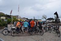 Penny erläutert die 2. Radtour