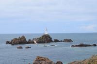Corbiére Lighthouse im Westen der Insel Jersey