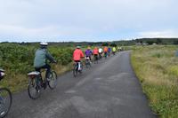 wenig befahrene Straßen quer durch die Insel Jersey nach Osten