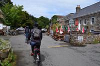 Ankunft am heutigen Etappenziel 