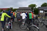 Unsere Radguides Ant und Richard erläutern die heutige Radtour auf Guernsey