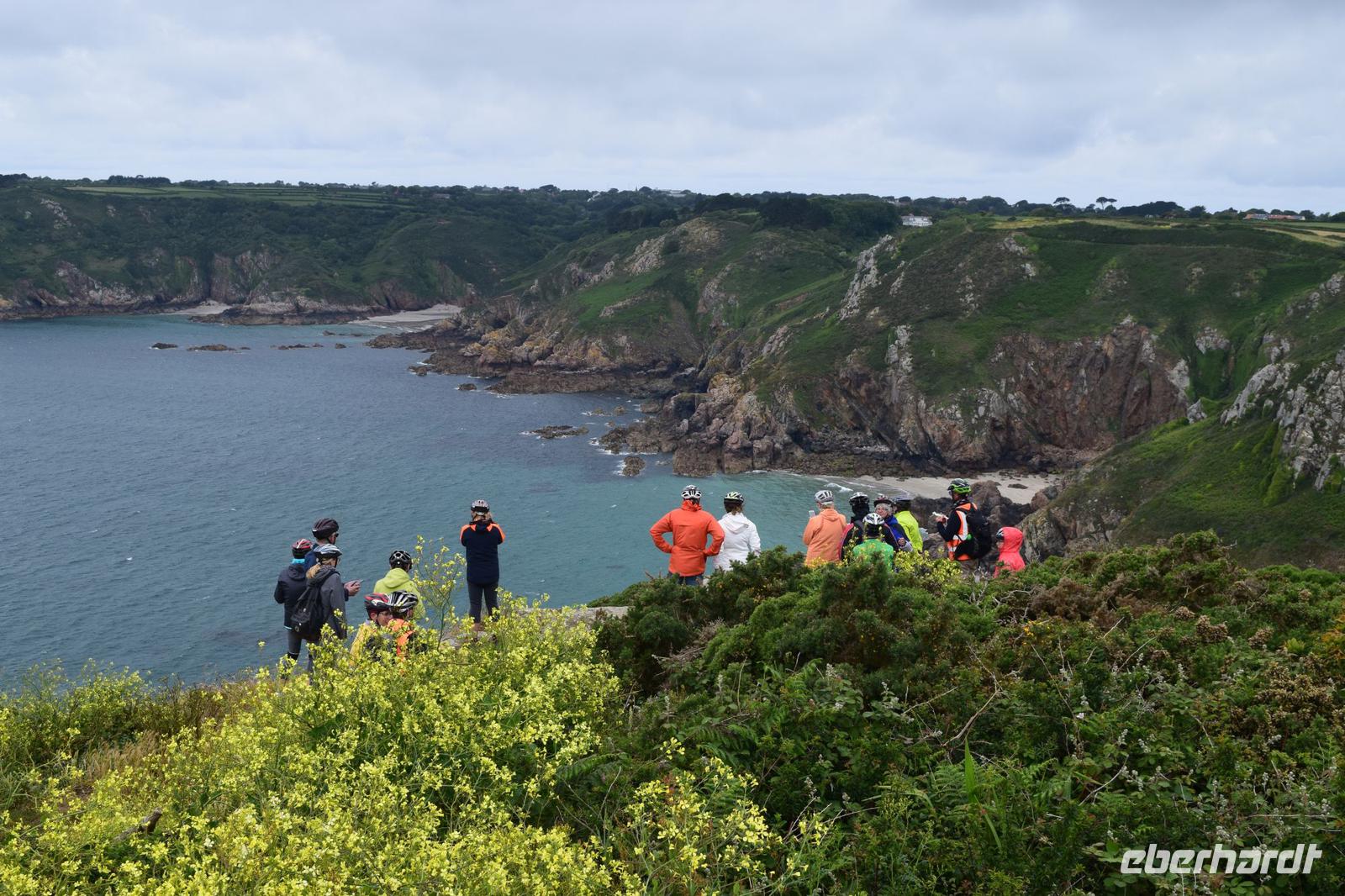 Blick von der Südküste Gernsey´s 