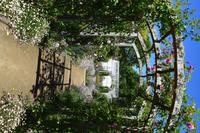 Pause im Garten in La Seigneurie