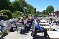 Pause im Garten in La Seigneurie