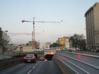  Ring um Paris:im Hintergrund der Arc de Triumph