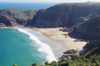 Wanderung vom Grosnez Castle bis Devils Hole