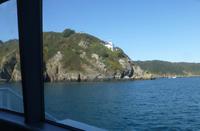 Ankunft der Fähre an der Insel Sark