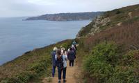 Wanderung zu Icart Point auf Guernsey