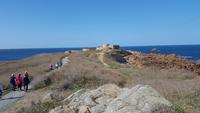 Fort Hommet an der Westküste von Guernsey