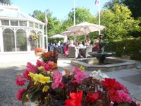 Teepause im Chateau La Chaire auf Jersey