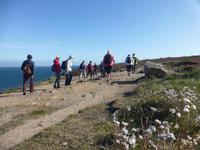 Wanderung an der Nordküste von Jersey bei Grosnez