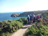 Wanderung an der Nordküste von Jersey