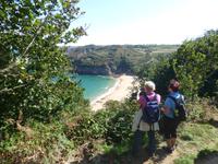 Wanderung an der Nordküste von Jersey nach Greve de Lecq