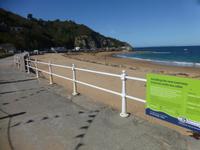 Bucht Greve de Lecq an der Nordküste von Jersey