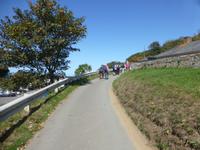 Wanderung an der Nordküste von Jersey bergauf bei Greve de Lecq