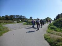 Wanderung an der Nordküste von Jersey - Schießplatz bei Greve de Lecq