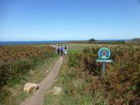 Wanderung an der Nordküste von Jersey zum Devils Hole