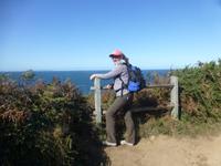 Wanderung an der Nordküste von Jersey zum Devils Hole