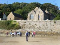 Wanderung an der Südküste Jerseys - St. Brelades Bay