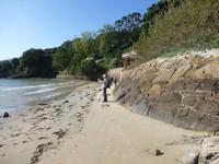 Wanderung an der Südküste Jerseys - St. Brelades Bay