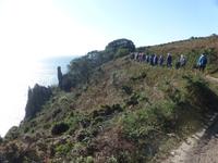 Wanderung an der Südküste Jerseys - St. Brelades zum Corbiere Leuchtturm