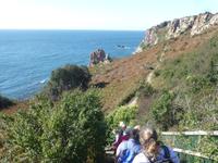 Wanderung an der Südküste Jerseys - St. Brelades zum Corbiere Leuchtturm