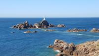 Wanderung zum Corbiere Leuchtturm an der Südküste Jerseys