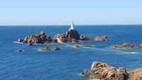Wanderung zum Corbiere Leuchtturm an der Südküste Jerseys