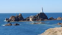 Wanderung zum Corbiere Leuchtturm an der Südküste Jerseys